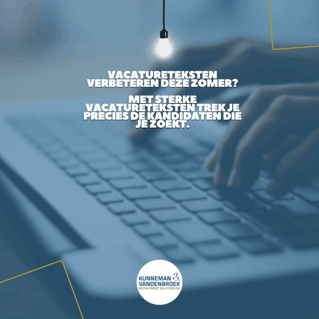 Vacatureteksten verbeteren