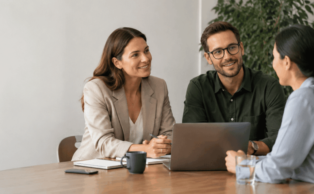 Recruitmentgesprek over software recruitment en duurzame samenwerking